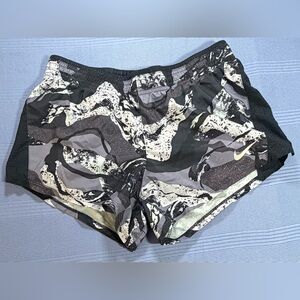 Nike Dri-FIT Tempo Running Shorts Women’s Small Abstract Navy Purple Lined